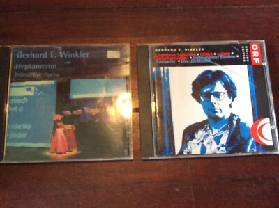 Gerhard E  Winkler [2 CD Alben] Heptameron + Chambres Separees / Koma / Entrop