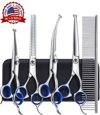 Corte de pelo del perro fuerte como para ser utilizado mascota cara tijeras New