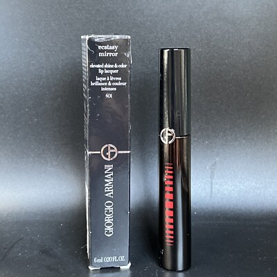 401 Adrenaline Giorgio Armani Ecstasy Mirror Elevated Shine &Color Lip  Laquer