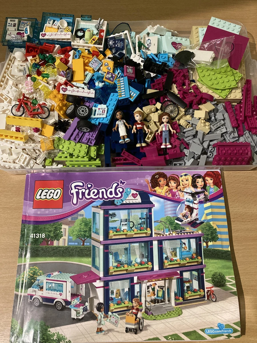 Lego friends heartlake hospital hot sale instructions