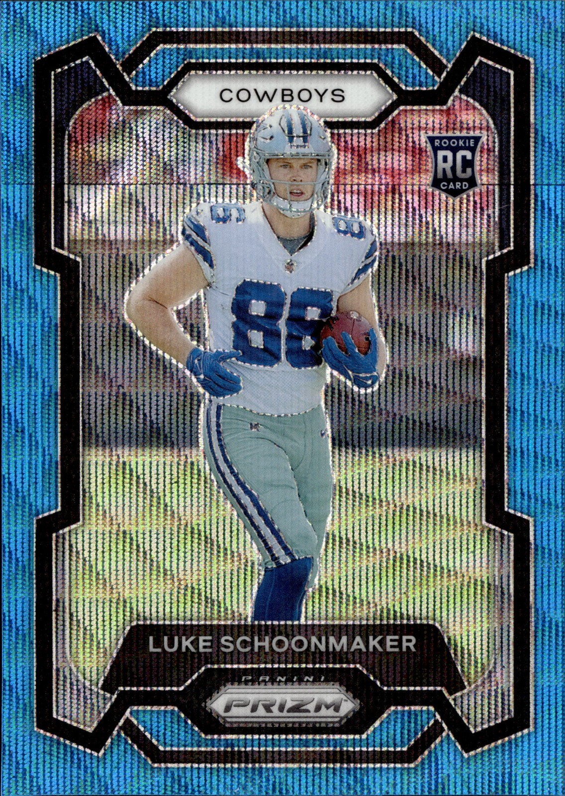 2023 Panini Prizm #325 Luke Schoonmaker Blue Wave #/199