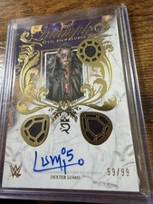 Dexter Lumis 2025 Topps Royalty WWE Triumph Relic AUTO SP /99