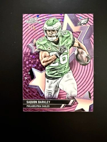 2025 Topps Cosmic Chrome Saquon Barkley Base (RAW)