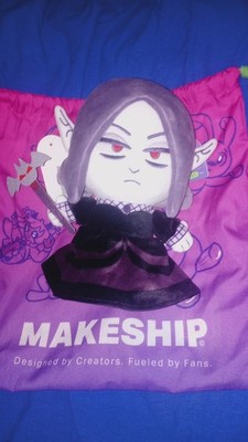 Makeship Vampire Missi/The Vampair Series Plushie By Daria Cohen Plush - NEW!