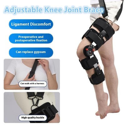 Orthopedic Support Stabilizer After Surgery Adjustable Hinged Knee Brace