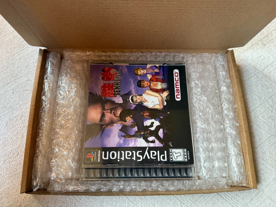Tekken 2 PS1 - NTSC-U/C USA VGC CIB - High Quality Packing - Tracked - Image 3 of 4