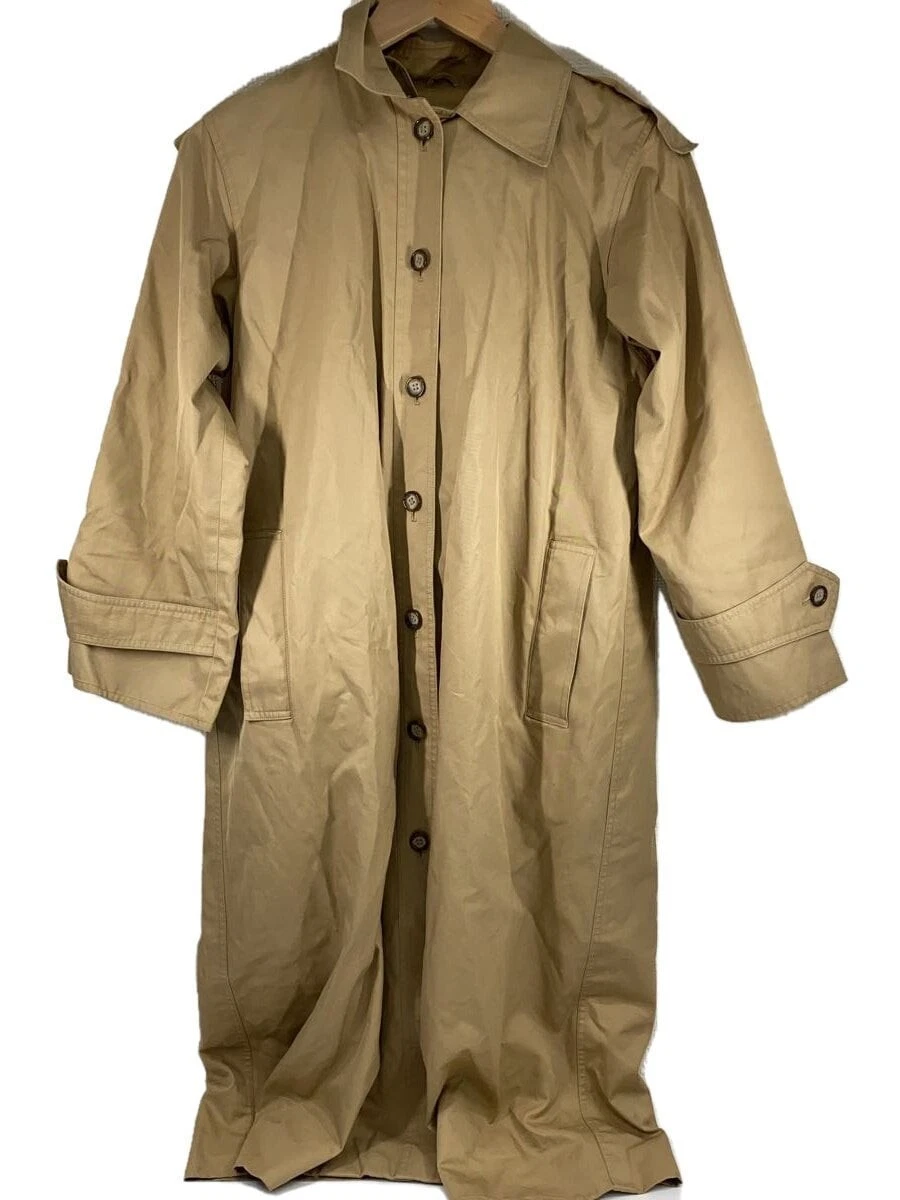 SAINT LAURENT (YSL) Cappotto YVES SAINT LAURENT BEG beige cotone dal Giappone _003