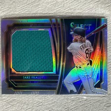 2020 Panini Select Seattle Jake Fraley Refractor Patch 219/250