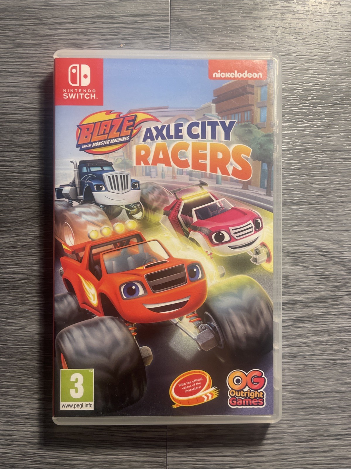 Blaze and The Monster Machines: Axle City Racers (Nintendo Switch, 2021)
