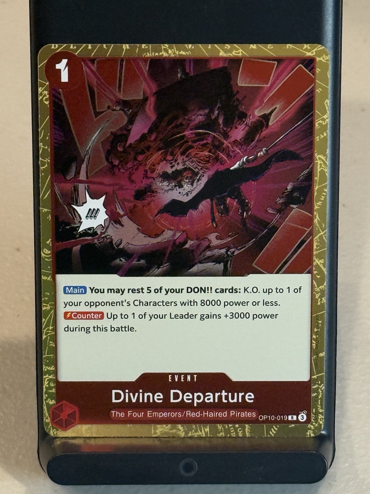 One Piece Royal Blood Divine Departure OP10-019 R English *Fast ship*