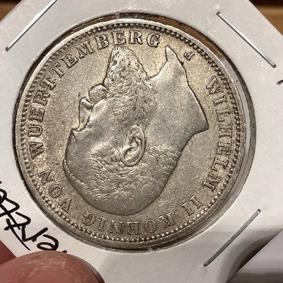 Germany Wuerttemberg 1909 F 3 Mark XF | eBay