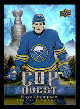 Gage Thompson Buffalo Sabres 2025-26 Cup Quest Upper Deck Insert CQ-17