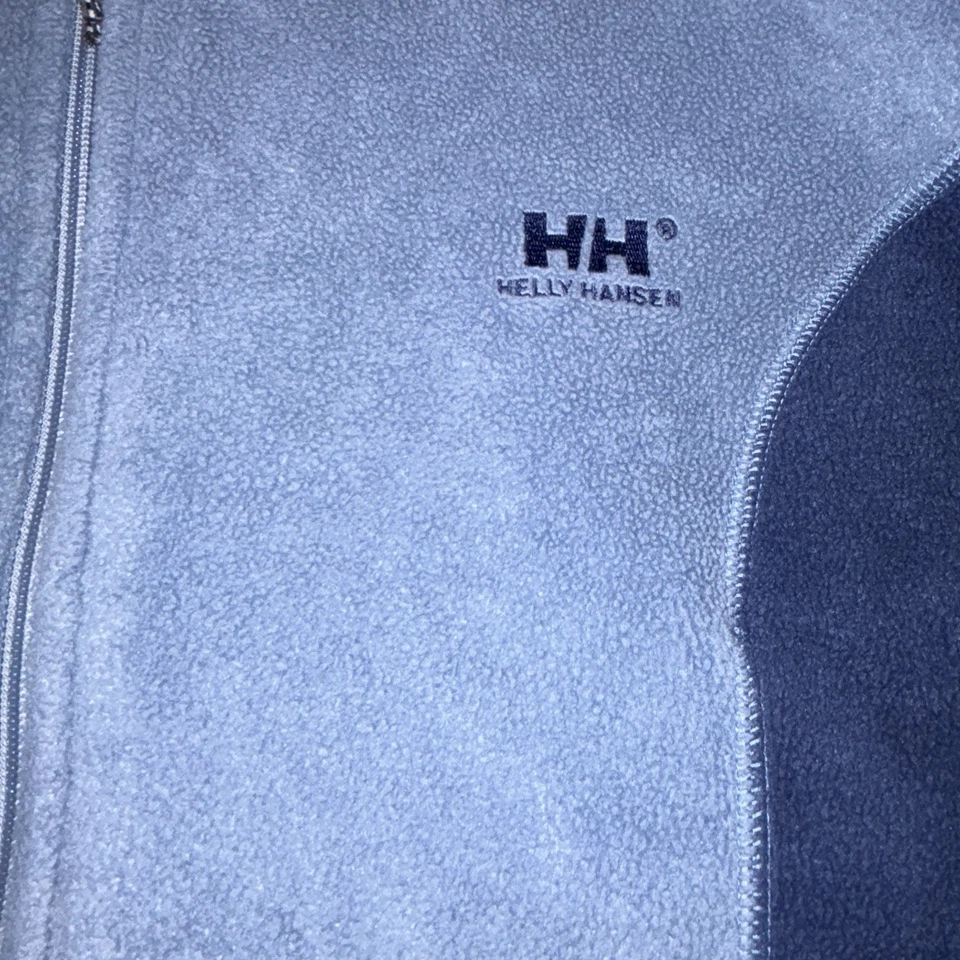 Chaqueta polar Helly Hansen para mujer M azul al aire libre senderismo camping cálida cremallera Foto 4 de 4