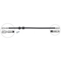 Bremsschlauch 500 Mm Banjo 10.0 Mm INN M10X1.0 A.B.S. FüR U.A. VW Golf