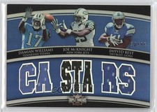 2010 Topps Triple Threads Relic Combos 20/36 Damian Williams Joe McKnight 4g8