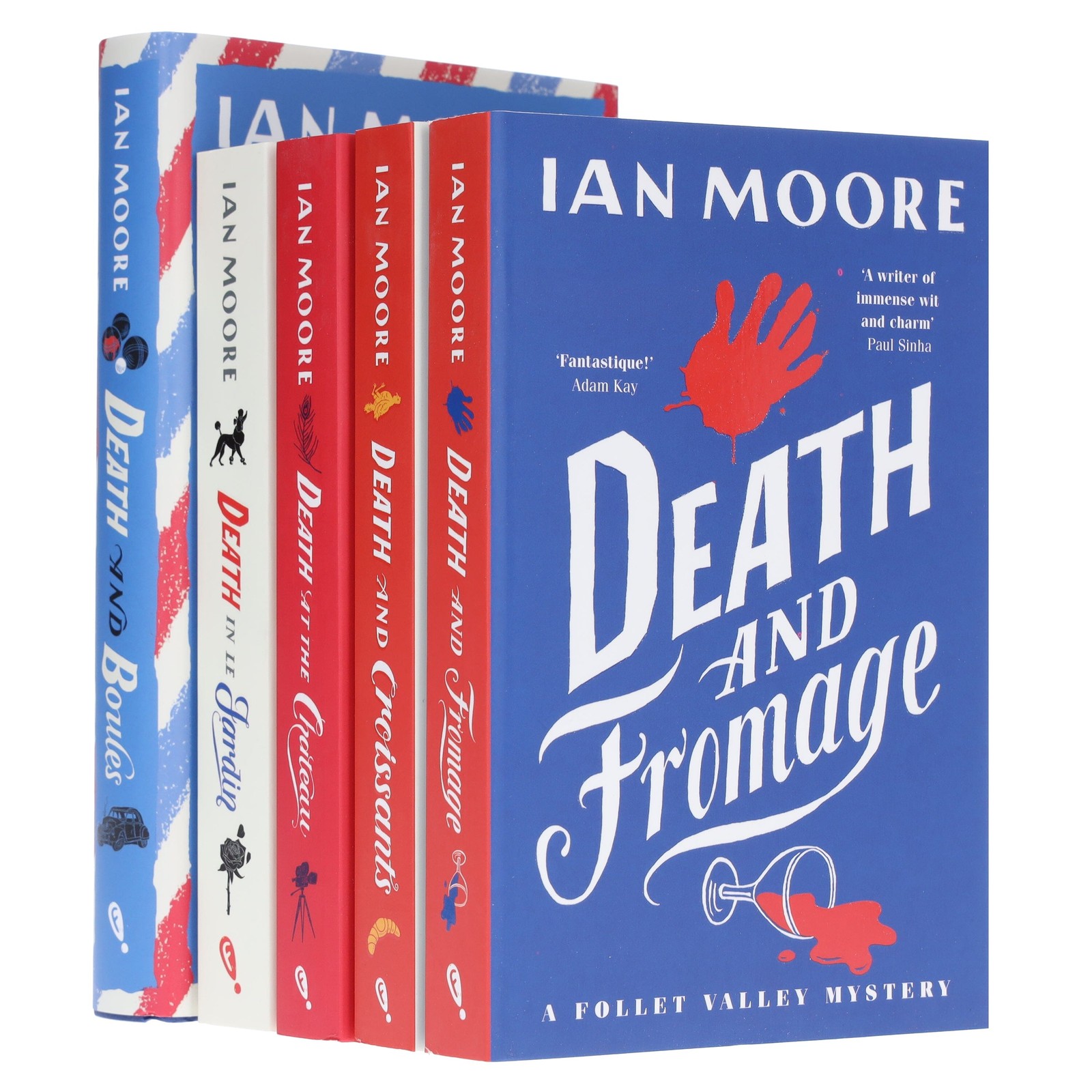 A Follet Valley Mystery By Ian Moore 5 Books - PB/HB