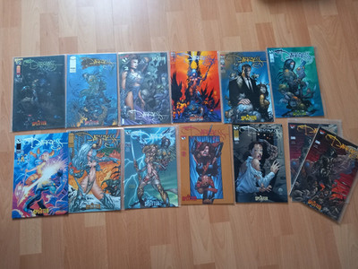 Splitter Comics The Darkness Divine Right Darkchylde Chastity (29 Comics)