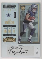2017 Panini Contenders Rookie Championship Ticket 23/25 Ryan Switzer Auto s3g