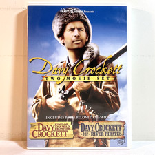 DAVY CROCKETT: TWO MOVIE SET (DVD) Disney Family Adventure Drama Western