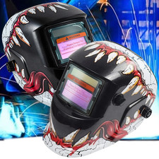 True color Solar Auto Darkening Welding Helmet Arc Tig Mig Grinding Hood