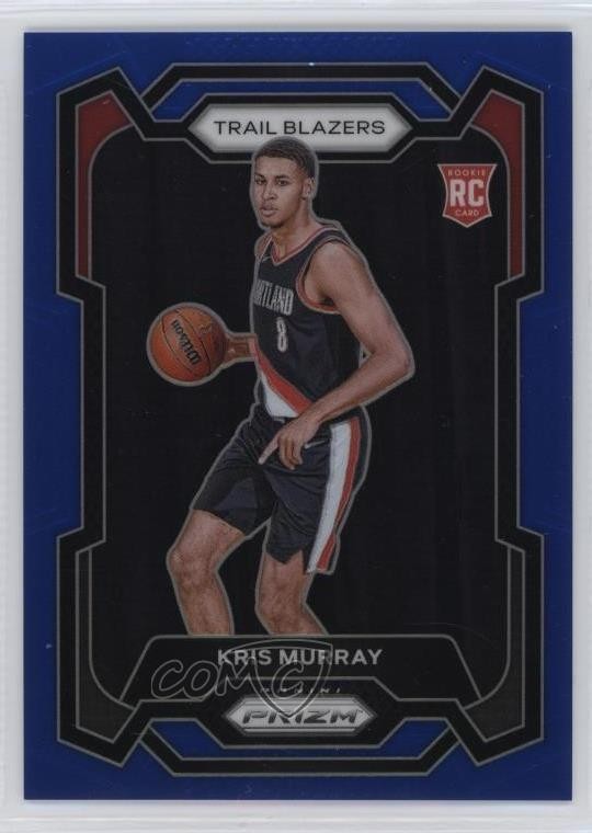 2023-24 Panini Prizm Blue Prizm 48/199 Kris Murray #142 19ot