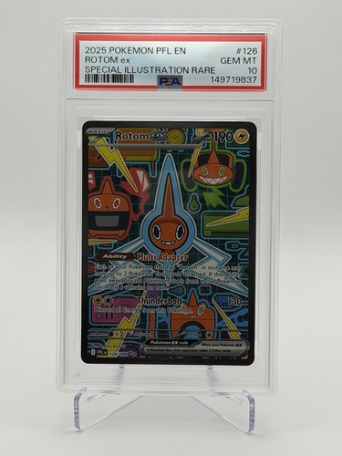 Rotom ex graded PSA 10 for sale on eBay