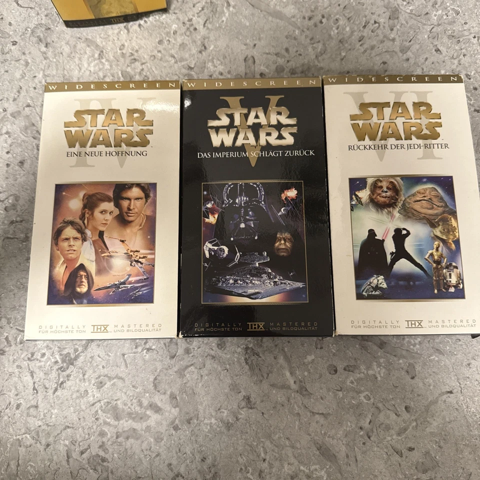 Star Wars - Trilogie VHS (2000) Widescreen Digitally Mastered - Bild 4 von 4