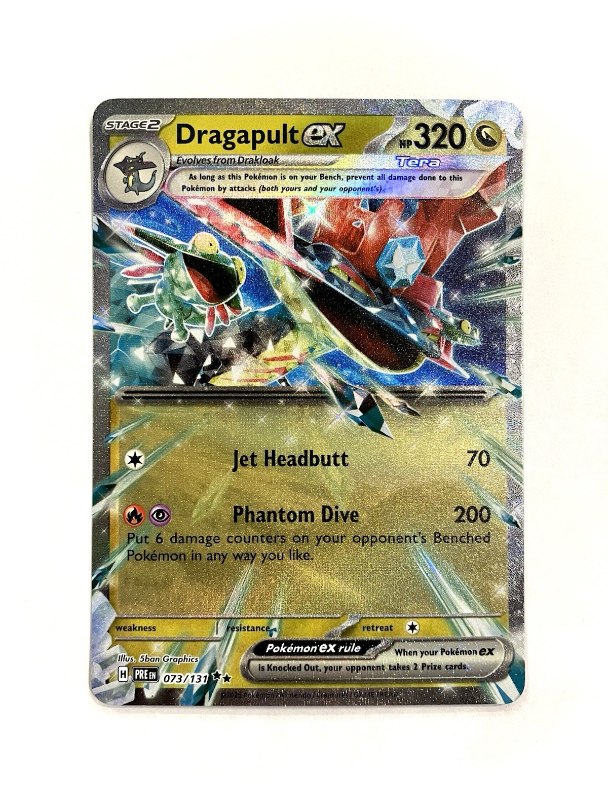 Dragapult Ex 73/131 Prismatic Evolutions Double Rare Pokemon TCG NM
