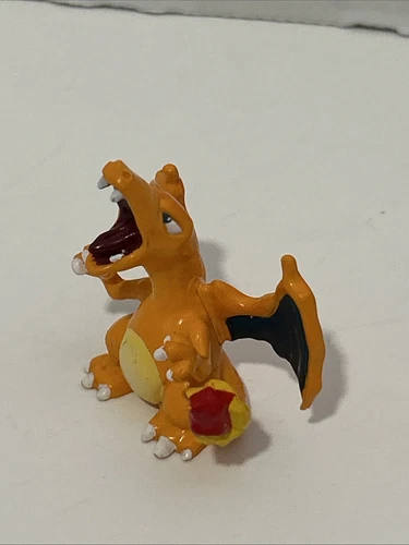 Pokemon Charizard Vintage Tomy Mini Figurine Collectible Toy 2”