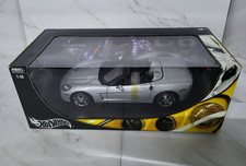 2003 Corvette C6 Convertible 1:18 HOT WHEELS Die Cast MIB NEW SEALED Silver