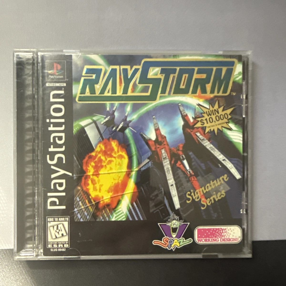 RayStorm for PlayStation 1 PS1 complete CIB