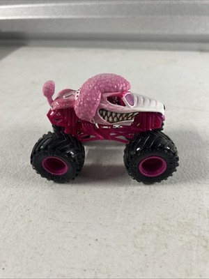 Monster Jam Mutt Poodle Pink Loose 4X4 Truck HTF 1/64 Diecast Dog