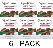 Russell Stover Sugar Free NUTTY CHOCOLATE Candy Mix 15.5 oz Bag - 6 PACK