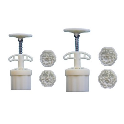 Flower Character Mooncake Press Molds Cookie Stamps MoonCake Maker Decors Tool