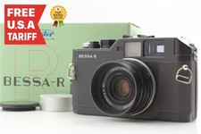   MINT  w/ BOX Voigtlander BESSA-R Black COLOR SKOPAR 35mm f2.5 MC From JAPAN