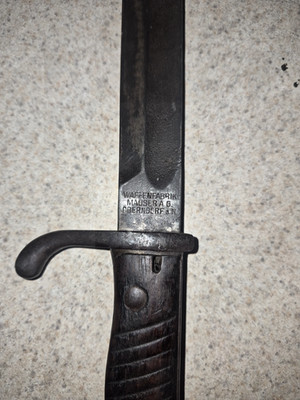 1915 Waffenfabrik Mauser A.G Oberndcrf a.N  has a crown with 15 under it and a N