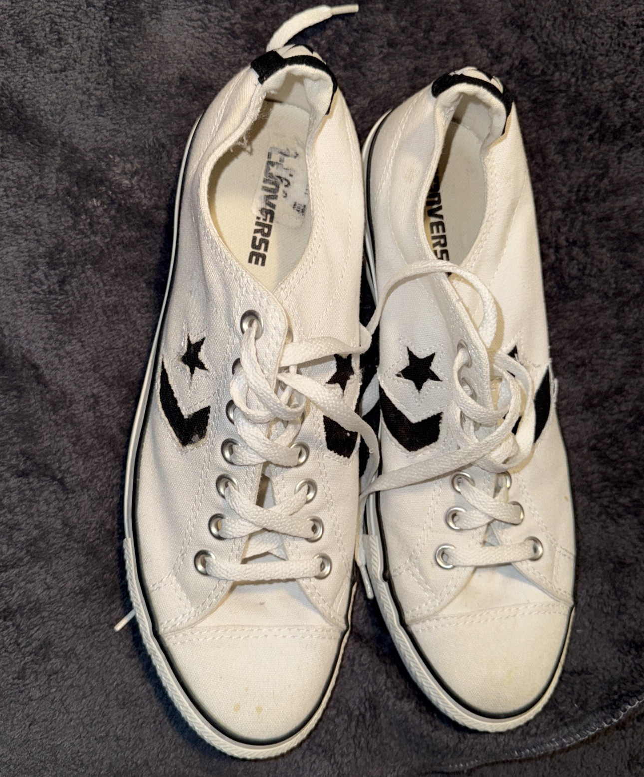 CONVERSE CHUCK TAYLOR ALL STAR LEATHER LOW, White, Sz 9.5 thumbnail 3