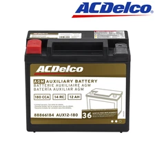 HOT SALE🔥 ACDELCO Gold AUX12180 88866184 36 Month Warranty AGM 190 CCA Battery