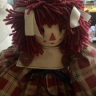 Vintage Raggedy Ann Doll Hand Made By Peggy Stokes 1996 Signed. — photo 1