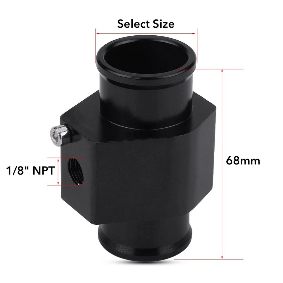 VENTILADOR DE REFRIGERACIÓN DIGITAL AJUSTABLE TÉRMICO NPT SENSOR DE TEMPERATURA ADAPTADOR DE MANGUERA DE 22 MM Foto 4 de 4