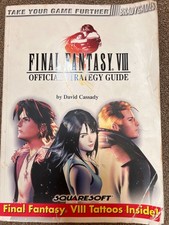 Final Fantasy VIII 8 Official Strategy Guide Brady Sony Playstation Squaresoft
