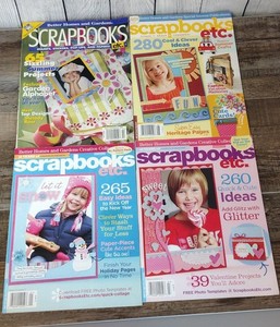 Scrapbooks etc. Magazines lot of 4: Scrapbooks etc. - Better Homes and Gardens