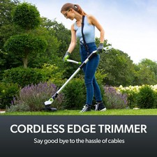 gtech gt50 grass strimmer new and boxed battery,charger,belt,