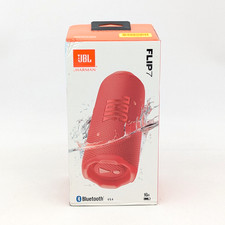 JBL Flip 7 Wireless Portable Bluetooth Speaker JBLFLIP7REDAM  Red