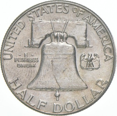 1962 Franklin Half Dollar AU | eBay