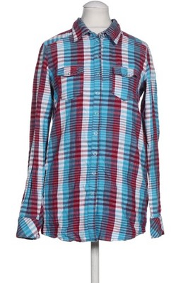 Nikita Bluse Damen Oberteil Hemd Hemdbluse Gr. XS Baumwolle Blau #e4b3fe4