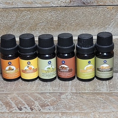 (6) Pure Essential Oil Essence Oil 10ml Multi-Purpose Full to Half 