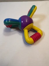 Vintage Kids 2 II Baby Toy Twisty Clicking Sensory Developmental Educational 5"