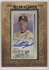2020 Topps Allen & Ginter's Mini Baseball Austin Nola #MA-AN Rookie Auto RC uk2