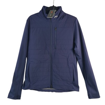 NEW Kjus Men's Reach Jacket Atlanta Blue Lightweight Full-Zip Size 50, M